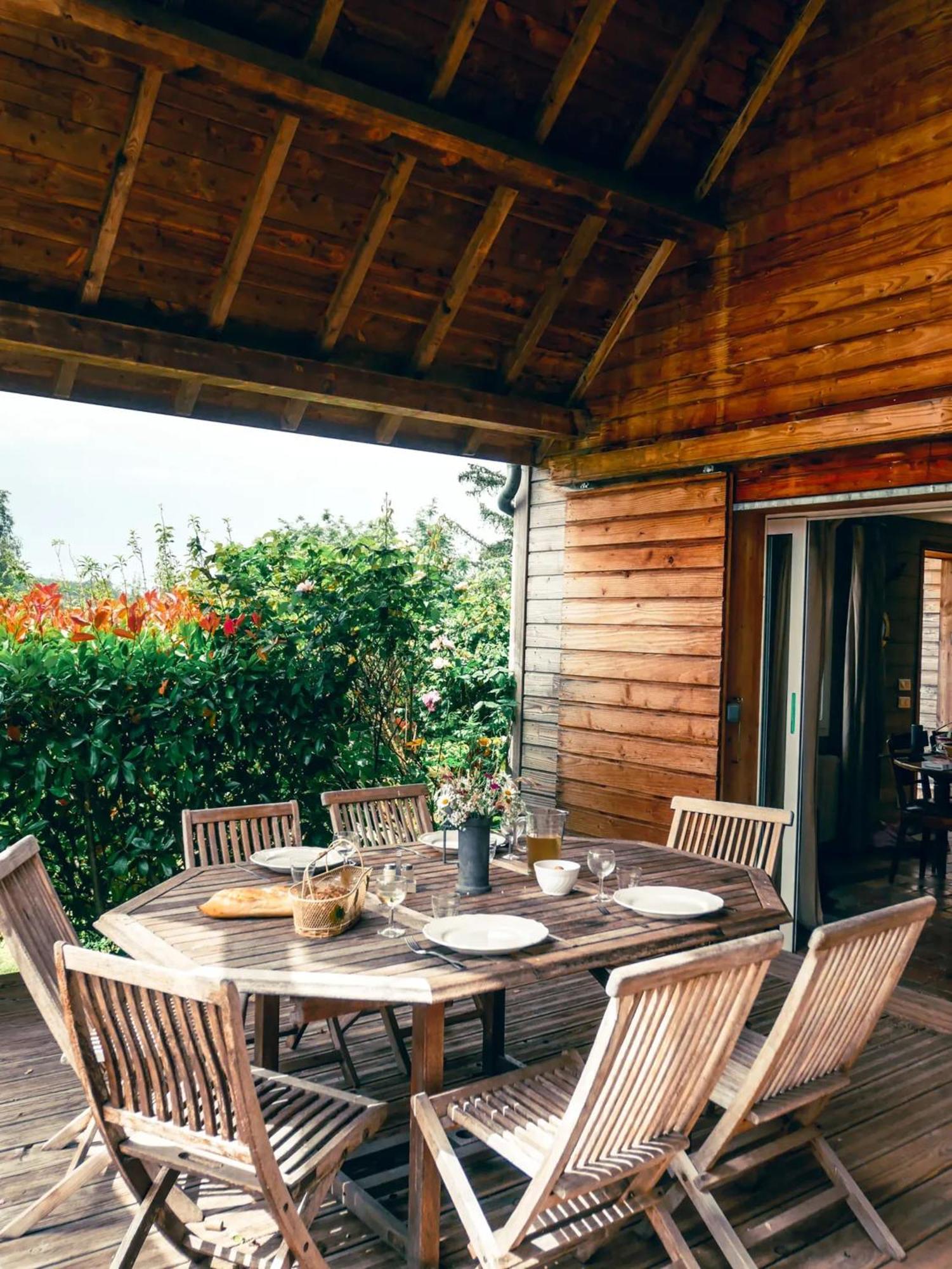 Chalet Chaleureux A Marigny-L'Eglise Avec Vue Sur Lac Et Montagne Zewnętrze zdjęcie